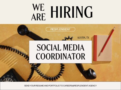 Resplendent - Social Media Coordinator